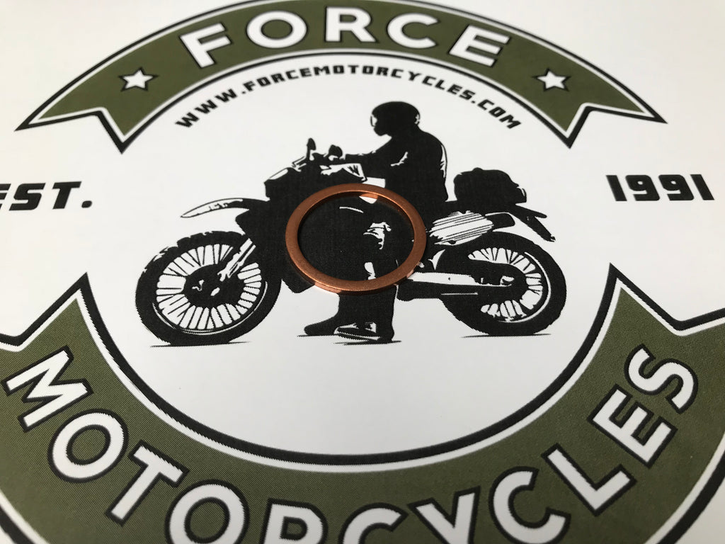 Gasket Copper Exhaust Header (230080) Force Motorcycles