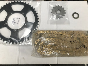 Chain and Sprocket Kit - MT350 UK / MT500 US (84750042)