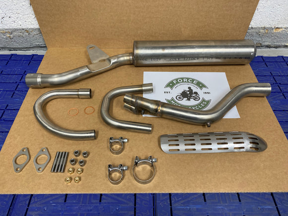 Exhaust System Complete Stainless-Steel - MT350 UK / MT500 US (84710870)
