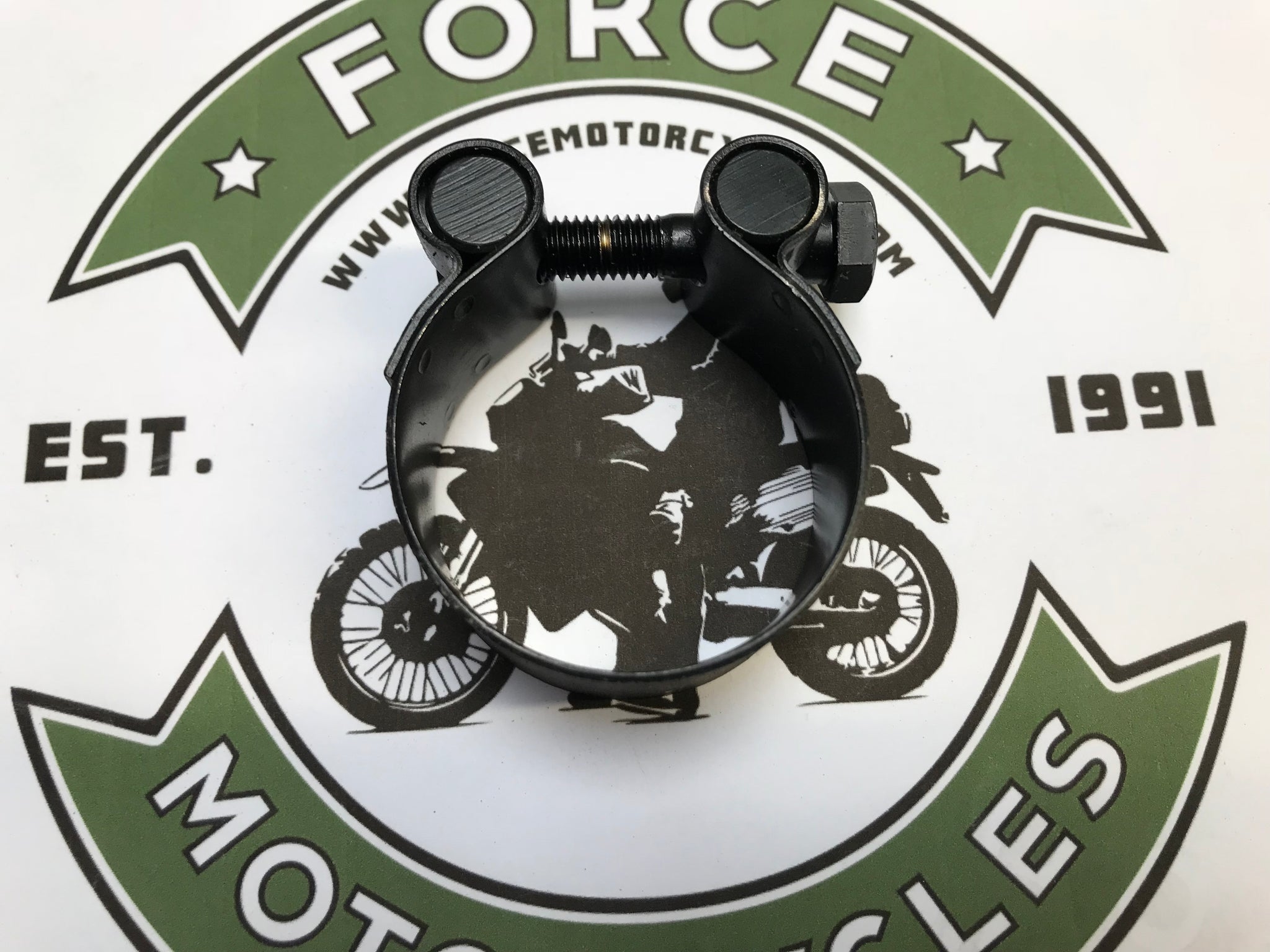 Exhaust Pipe Clamp Large OE (84710151) Force Motorcycles