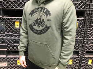 Force Motorcycles Hoodie - Green