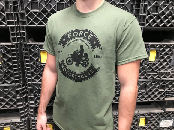 Force Motorcycles T-Shirt - Green